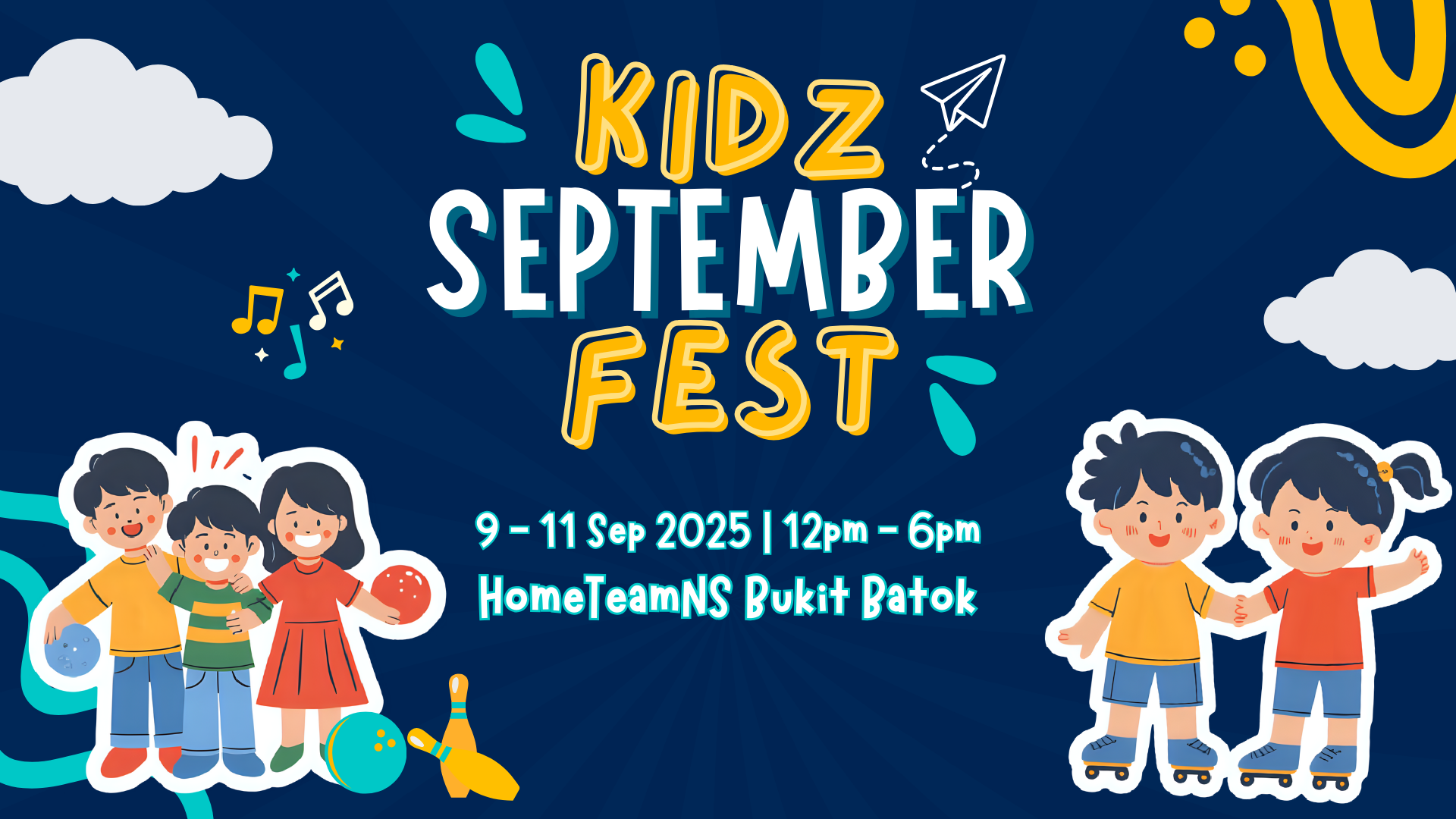 Kidz September Fest with HomeTeamNS Bukit Batok! 9 1 2