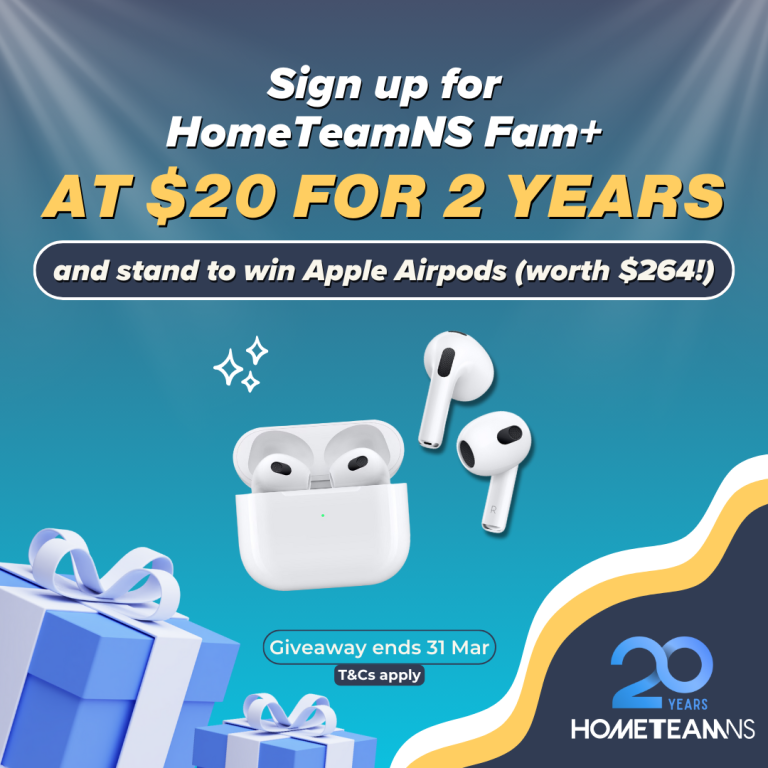 HomeTeamNS 20th Anniversary Membership 20th Anni Giveaway