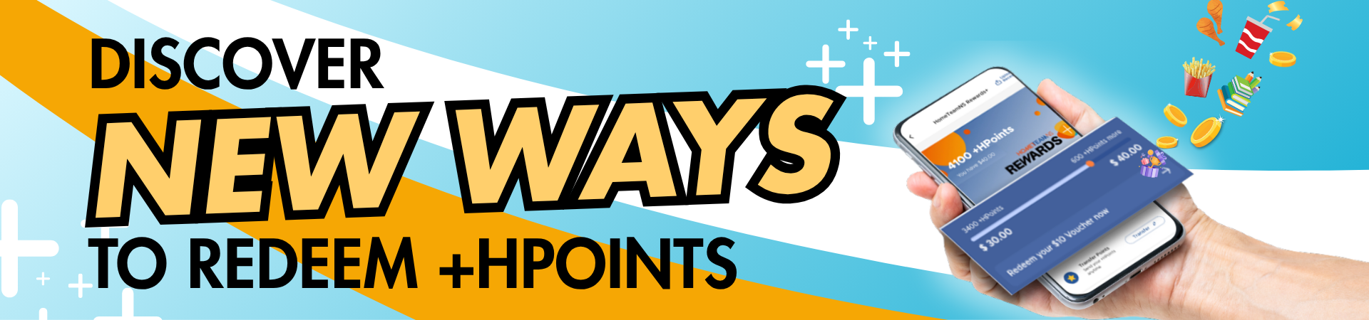 HomeTeamNS Rewards+: Digital Vouchers Rewards Website Banner