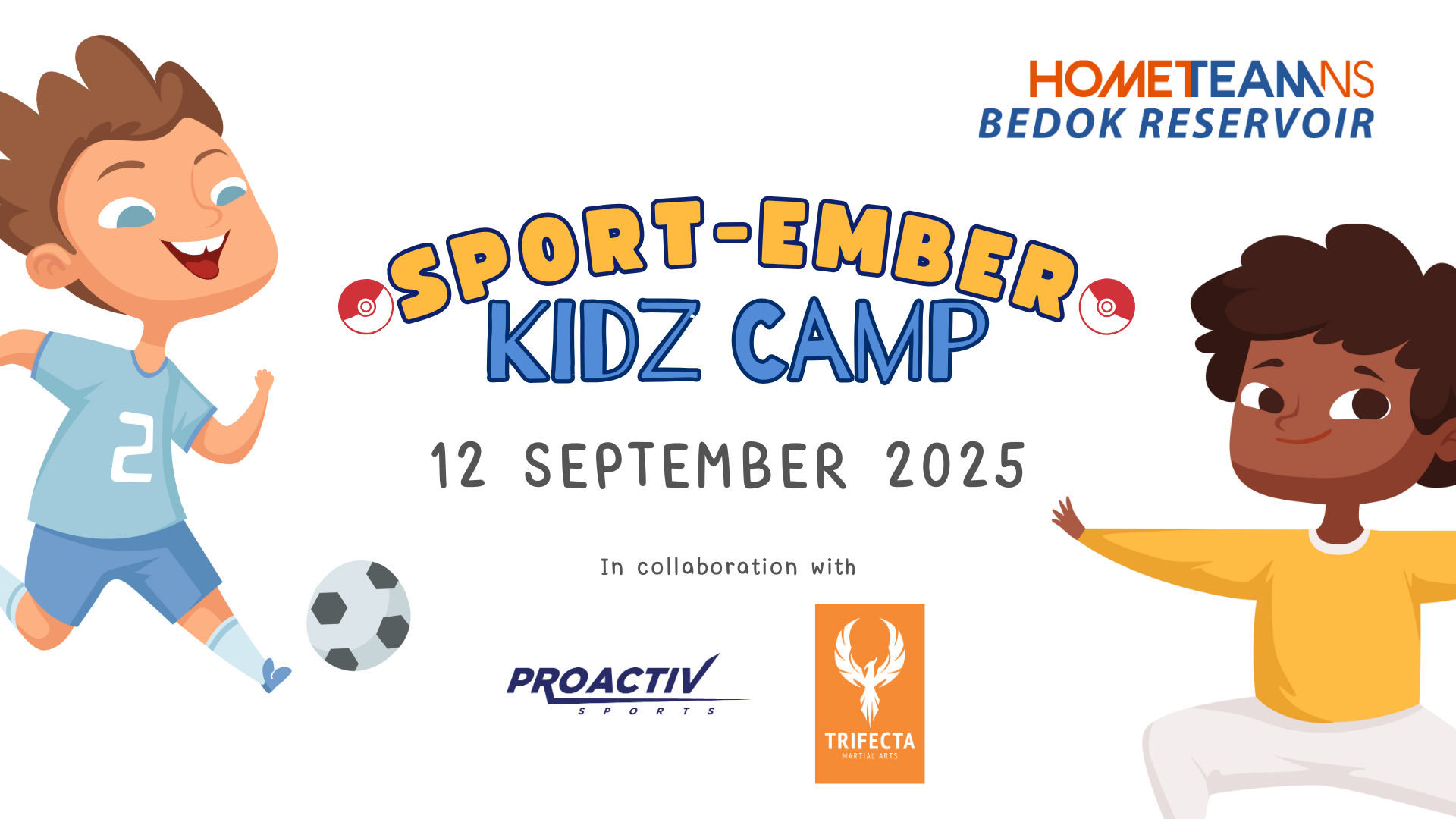 Sport-ember Kids Camp @ HomeTeamNS Bedok Reservoir Sport ember Kidz Camp Website Banner