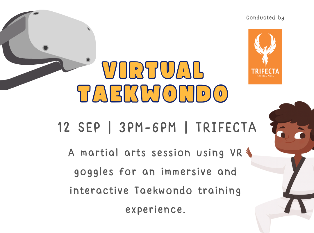 Sport-ember Kids Camp @ HomeTeamNS Bedok Reservoir Virtual Taekwondo